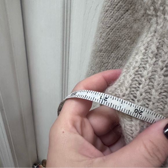 Part Two Copenhagen beige tan crew sweater layering XS - Picture 3 of 8